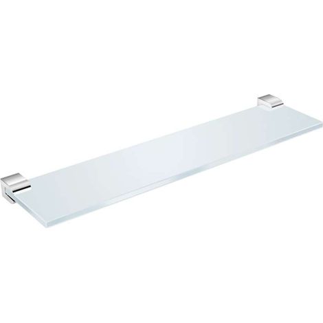 Jika Pure - Ripiano in vetro 400 mm, cromo H3853B10040001 (1/2)