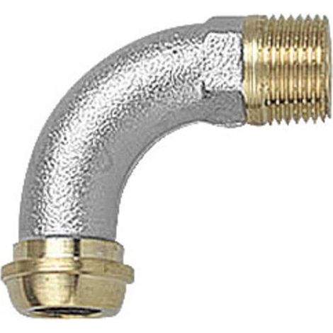 Herz Eisenrohranschlussbogen konischdichtend 3/8" 1624900 (1/3)