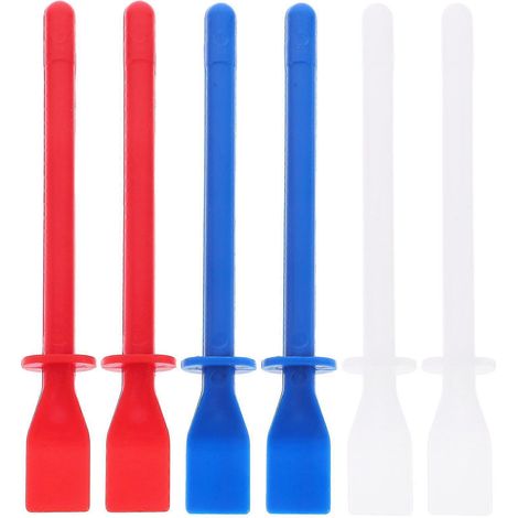 Lot de 6 outils pour colle et peinture pour le travail du cuir : applicateur de colle fournitures de bricolage pour le cuir (1130 x 150 x 100 cm). (1/4)