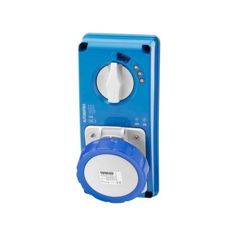 SOC.PR.VR.S.F.2P+T 32A 230V6H MT60C IP67 GEWISS GW66165N