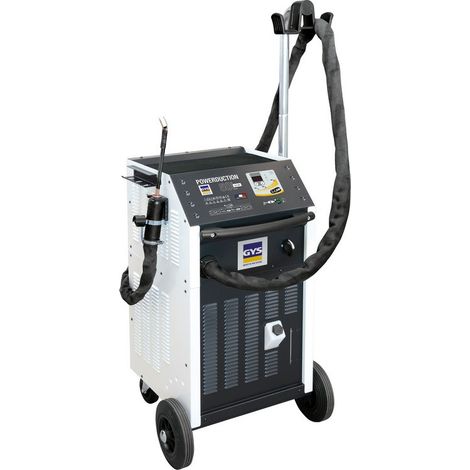 GYS – Poste à souder MMA à induction 5200W – Tension 230V – Intensité >25A – Refroidissement liquide – Applications : dégrippage, démontage (1/5)