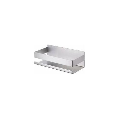 Étagère salle de bain non percée étagère douche inox SUS304 étagère murale adhésive 23CM brossé (1/4)