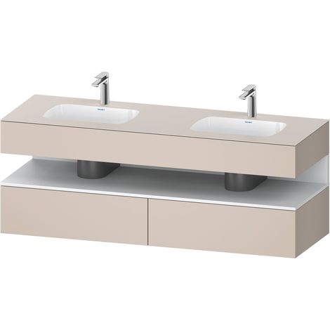 Duravit Collection One lavabo empotrado con base de lavabo