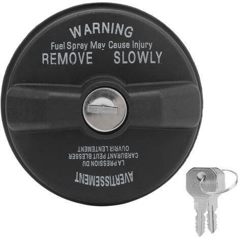 Tapa de bloqueo del depósito de combustible de ABS y goma. Compatible con Jeep Wrangler/Cherokee/Liberty/Grand Cherokee - 05278655AB (1/5)