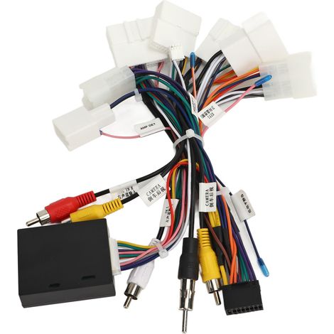 Autoradio Kit Adaptateur Faisceau USB Décodeur CANBUS pour Camry Corolla RAV4 4Runner Tacoma Ampli SWC (1/5)