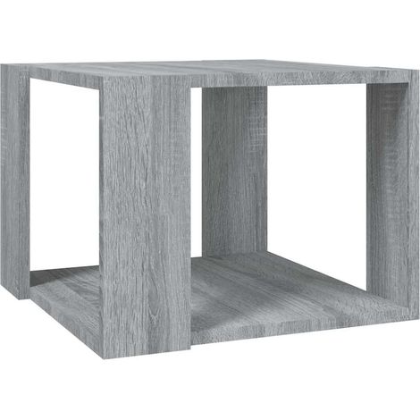 Maison Exclusive - Tavolino Salotto Grigio Sonoma 40x40x30cm Legno Ingegnerizzato (1/5)
