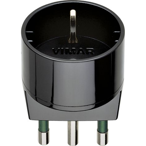 VIMAR - 00303 Adattatore S17 + P30 nero