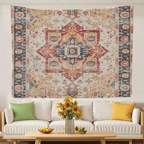 Tapisserie imprimée, décoration murale pour la chambre ou la maison 150x130cm (1/5)