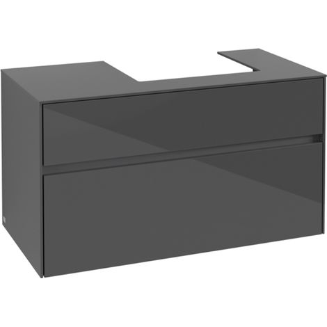 Villeroy & Boch Collaro Waschbeckenunterschrank, Waschbecken (1/2)