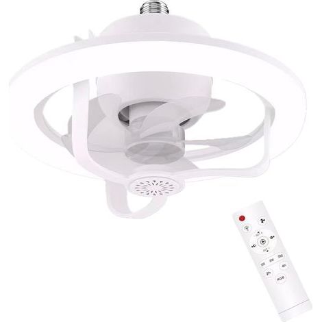 50W Ventilateur LED lumière avec télécommande Ventilateur lumière Ventilateur de Plafond lumière 360 ° tête basculante (1/5)