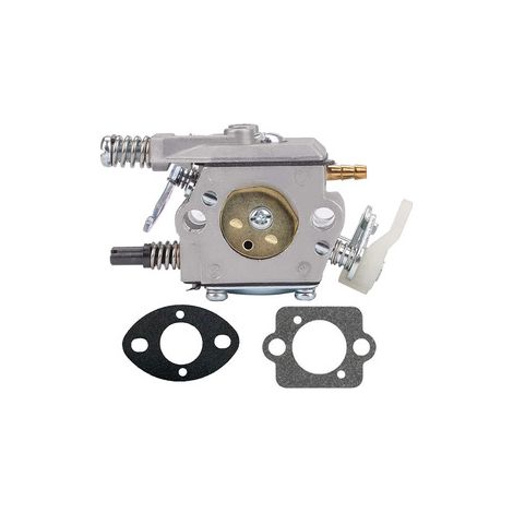 Carburateur compatible Husqvarna 51 55, référence Walbro WT-170-1 H744, pièce de rechange pour tronçonneuse essence.