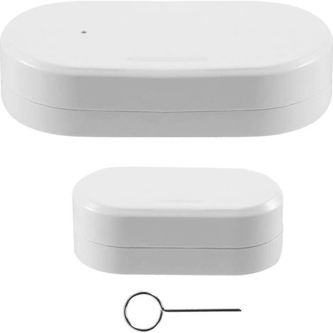 Capteur de porte et fenêtre Tuya Zigbee pour domotique et sécurité : application Smartlife, alarme à distance, notifications en temps réel. (1/5)