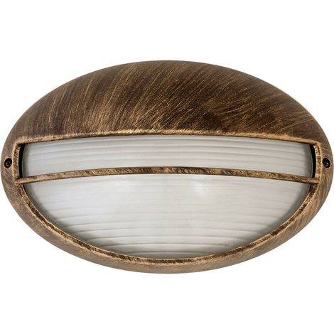LAMPADA PER ESTERNO HEKTOR OVALE 32X20,6CM IP54 E27 (1/5)
