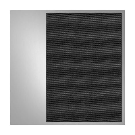 Gessi Binario, módulo de audio 200x200 con instalación EASY-Fix,