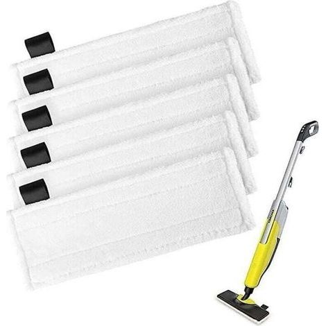 Lot de 5 Karcher Karcher Nettoyeur Vapeur Accessoires Velcro SC5 4 3 2 Lingettes Vadrouille (1/2)