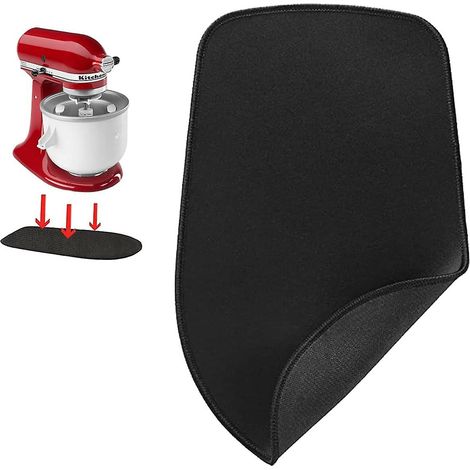 Base coulissante pour robot culinaire KitchenAid, accessoires, porte-gobelet antidérapant pour blender de 4 litres, noir. (1/4)