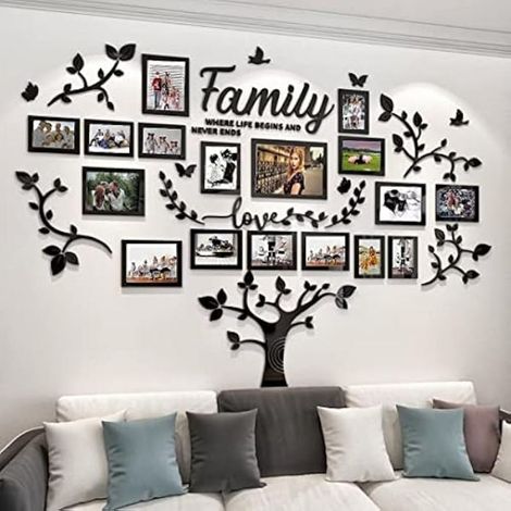 Décoration murale - Noir - 207 x 146 cm (1/5)