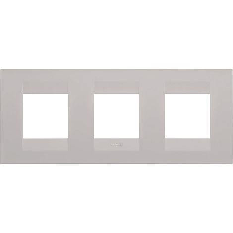 PLAQUE GEO 2+2+2P H BEIGE NATUREL GEWISS GW16426VL