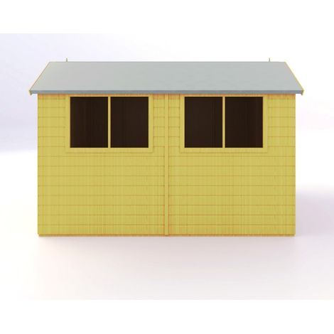 Barn 10x8 DD Premium Sheds - L257.4 x W311.4 x H225.6 cm