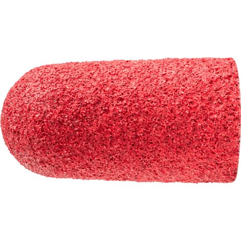 PFERD TOOLS POLICAP Schleifkappe PC Rundkegelform Keramikkorn Ø 16x32 mm CO-COOL80 für Edelstahl 50 Stk (1/5)