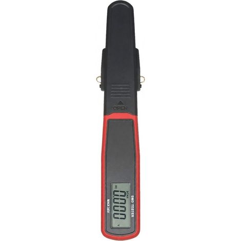 Multimetro digitale SMD con selezione automatica portata e display LCD, misura resistori, condensatori, diodi
