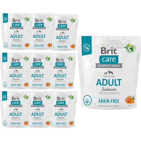 Salmón adulto sin cereales Brit Care 10 x 1 kg