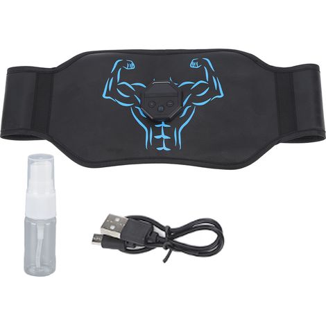 Ceinture d'électrostimulation abdominale ABS tonifiante pour entraînement sportif et remise en forme (1/5)