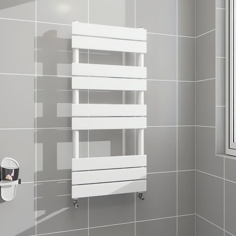 AICA Towel Rail Radiator Designer Central Heating White 1000x450mm