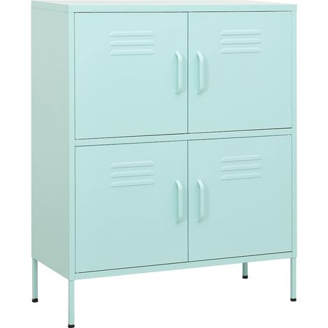 Armadietto Menta 80x35x101,5 cm in Acciaio DAS160574 (1/5)