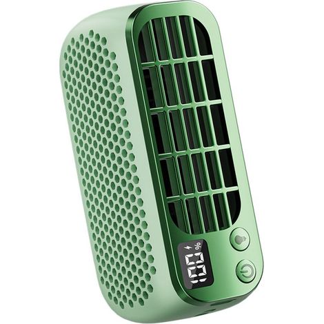 Ventilateur Sans Pales Bureau – USB Rechargeable – Veilleuse – 5 Vitesses – Camping (1/5)