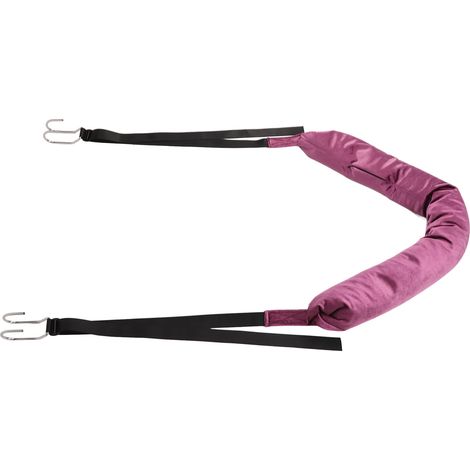 Dispositif de soutien lombaire, ceinture de traction lombaire, suspension à barre unique pour l'étirement et la correction des hernies discales, violet. (1/5)