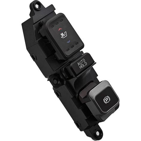 933102W3154X Bouton de frein de stationnement et interrupteur de chauffage de siège, convient pour Hyundai Santa Fe 2013-20, contrôle le frein de stationnement électronique et la fonction de chauffage (1/4)