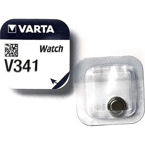 Batteria bottone Varta 1,55V V341 Ossido d&8217Argento confezione da 1 pila