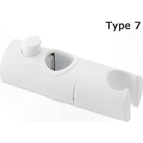 Support de barre de douche réglable et durable pour le rangement des accessoires de salle de bain, style C (1/5)