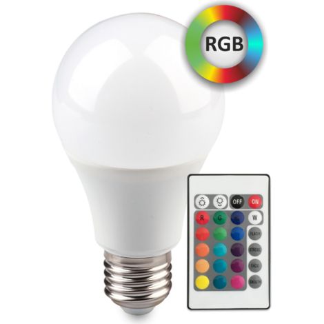 Ampoule LED SMART A60 E27 RGB+3000K 8,5W 806lm Polux (1/4)