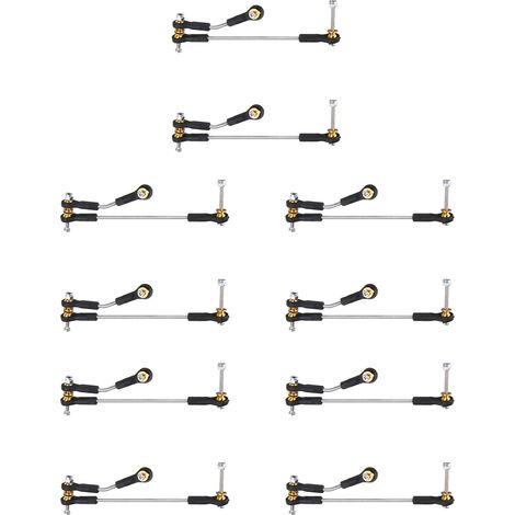 5 Ensemble Pièces de Mise à Niveau de Tige de Traction de Direction pour B14 B24 B16 B36 C14 C24 C44 1/16 Accessoires de Voiture TéléCommande (1/5)