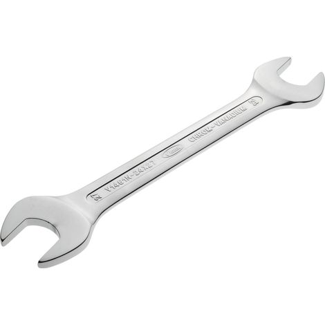 VIGOR Clé à fourche double V1461N-24X27 Profil hexagonal extérieur 24 x 27 mm (1/4)