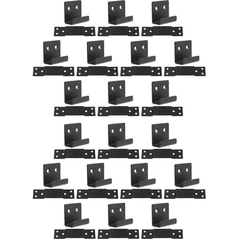 Supports muraux Unomor pour carrelage et miroirs lot de 40 (1/5)