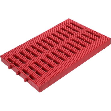 de vidange VILLCASE en plastique rouge facile à installer