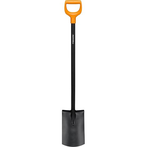 Fiskars 1066717 Spaten Arbeitsbreite 180 mm D-Griff (1/7)