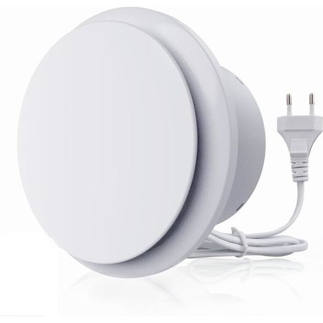 Puller air 130m³/h 12W Fan extraction quiet Energy-efficient in energy for bathroom, kitchen, tighten, tents 4 inches (1/4)