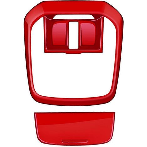 Autocollant de protection pour cadre de lampe de lecture avant de voiture, boîte à lunettes, garniture A-- (1/5)