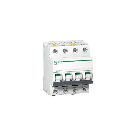 Schneider Electric IC60H Disjoncteur 25 A Blanc 4 Pôles