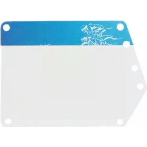 Plaque de numéro de course de triathlon cycliste n° 3, (1/5)