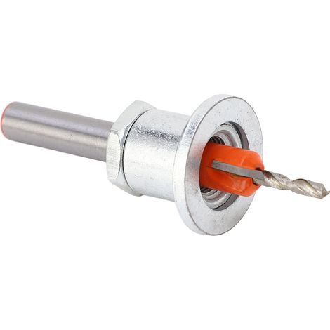 Foret à bois à lamage réglable 8mm queue ronde, mèche auto-centrante fraise conique 8x10x3.0 pour menuiserie, perçage propre et précis. (1/5)