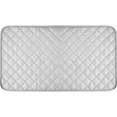 Planche à repasser de bureau de 45 x 85 cm, tapis de repassage pliable, planche à repasser de voyage portable, tapis de repassage de bureau et de lit