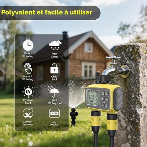 Garden Watering Timer - Automatic Watering System (1/4)