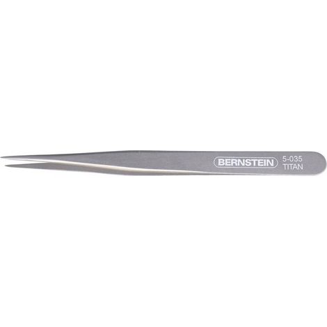 BERNSTEIN Tools for Electronics 5-035 Pince brucelle de précision Super-pointue 120 mm (1/2)