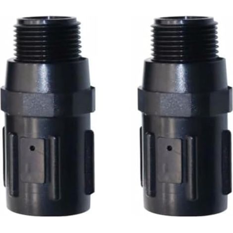 Régulateur de pression 15 PSI - Réduit la pression d'eau entrante - Vanne d'irrigation goutte à goutte pour tuyau d'arrosage (1/5)