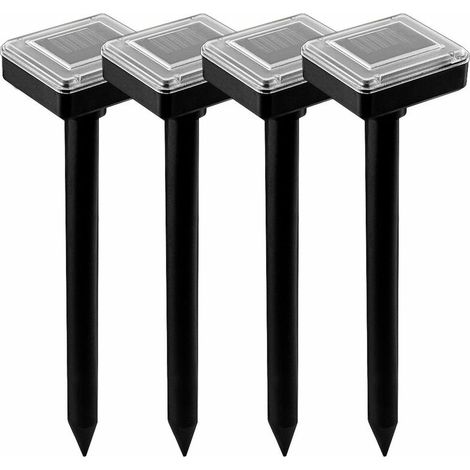 4x Chasses-Taupes Solaires jardin fréquence 400Hz répulsifs solaire lutte taupe (1/2)